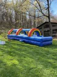 temp img 3 jpeg 494762625 30' Blue Marble Inflatable Slip and Splash Slide